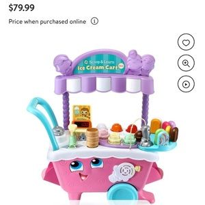Leap frog deluxe ice cream cart